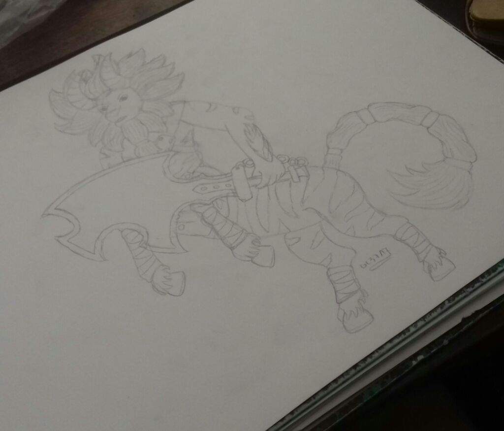 Silver lynel drawing zelda amino