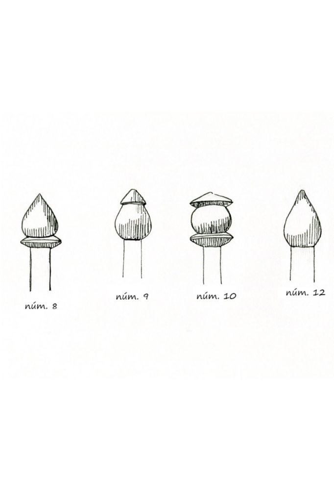 Chestnut knitting needles m