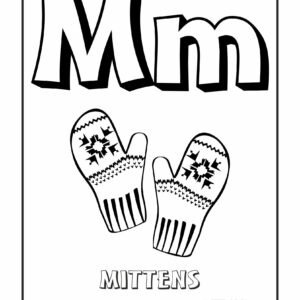 Letter m coloring pages printable for free download