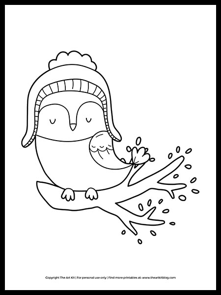 Free letter m is for mitten coloring page â the art kit