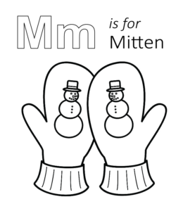 Letter m through z uppercase lowercase coloring playing learning