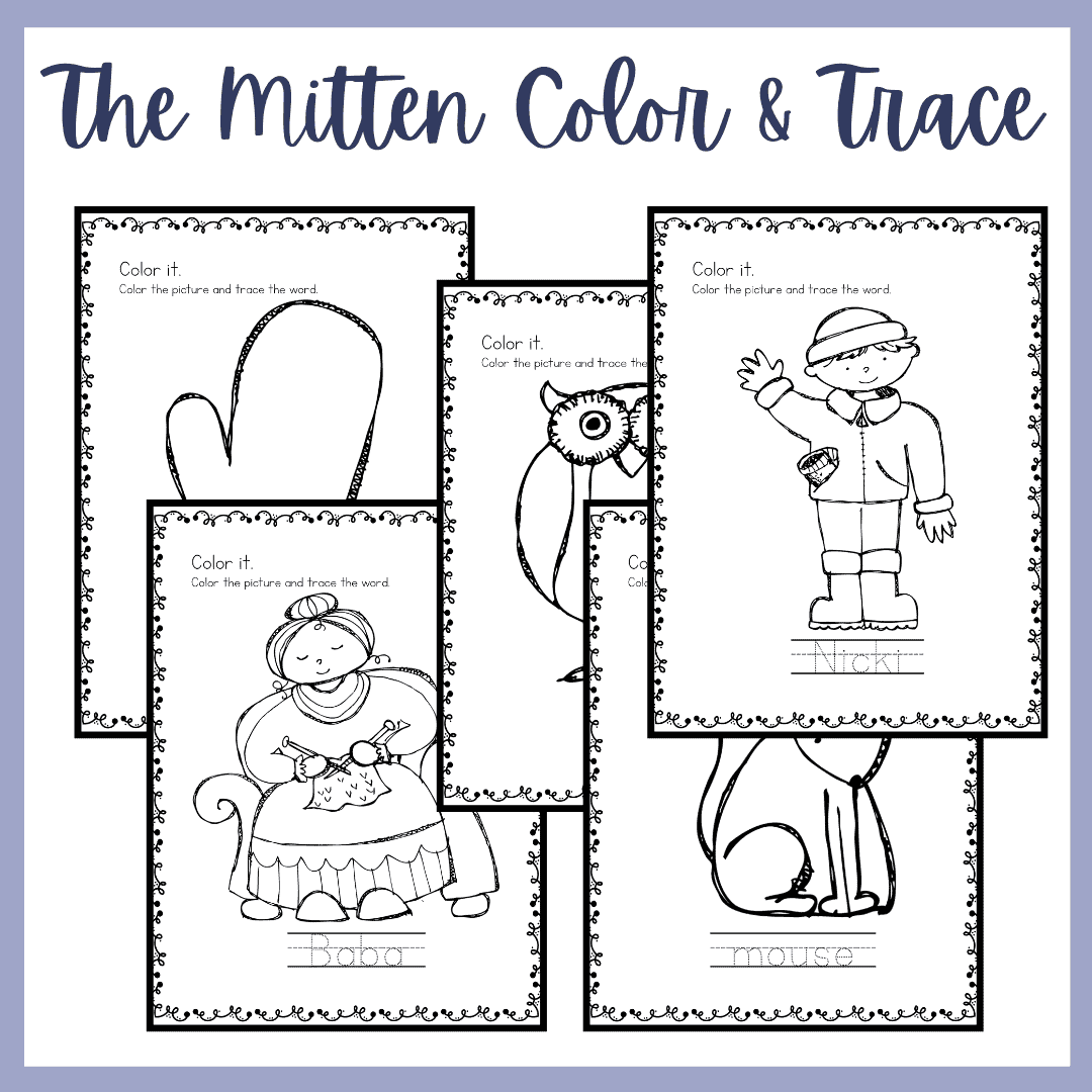 The mitten book activities