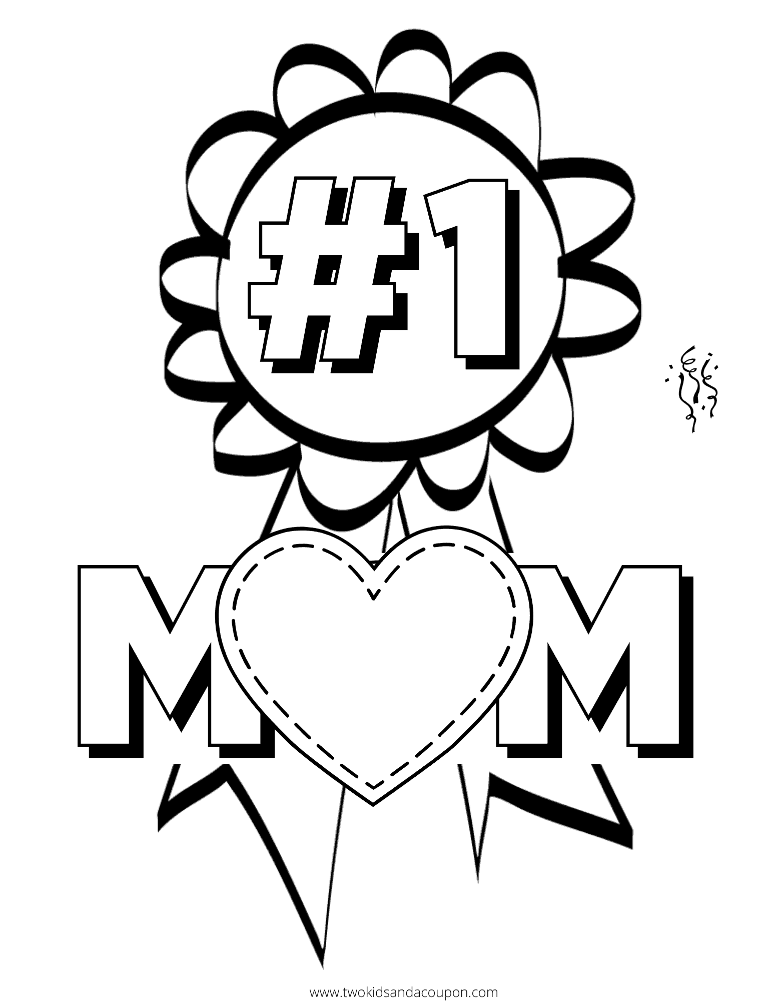 Free printable mothers day coloring pages for kids