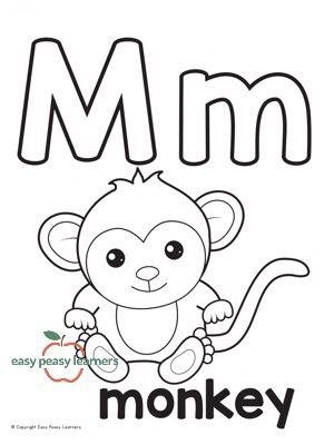 Alphabet coloring pages