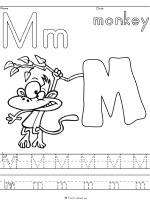 Monkey coloring pages and printable activities
