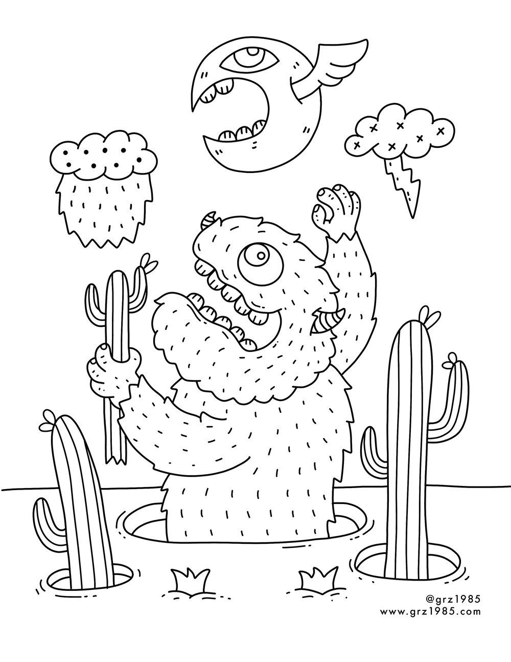 Stickers gift cards y mas âmonster coloring pages voli