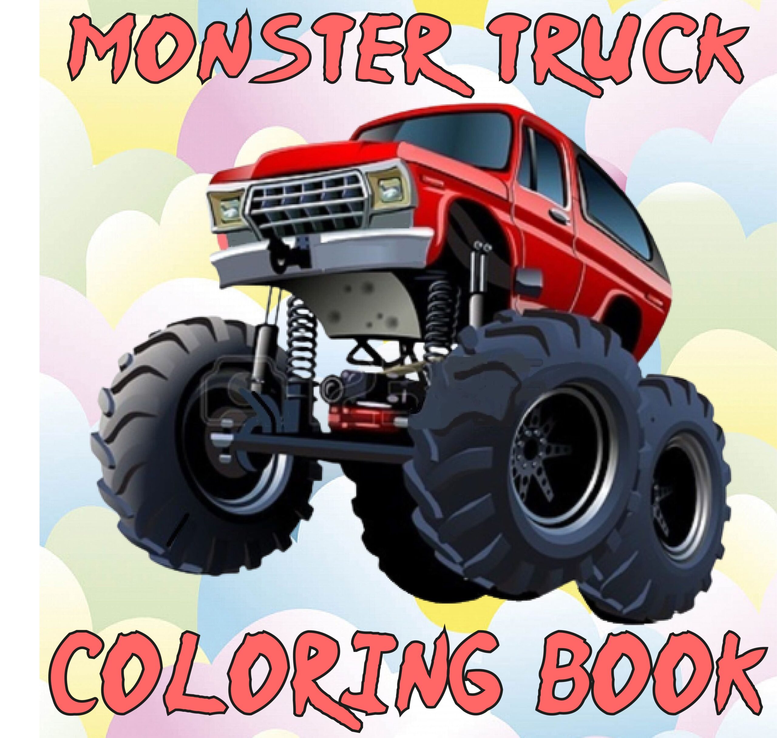 Monster truck coloring pages preschool kindergarten first grade made by teachers
