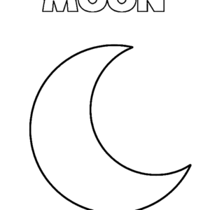 Moon coloring pages printable for free download