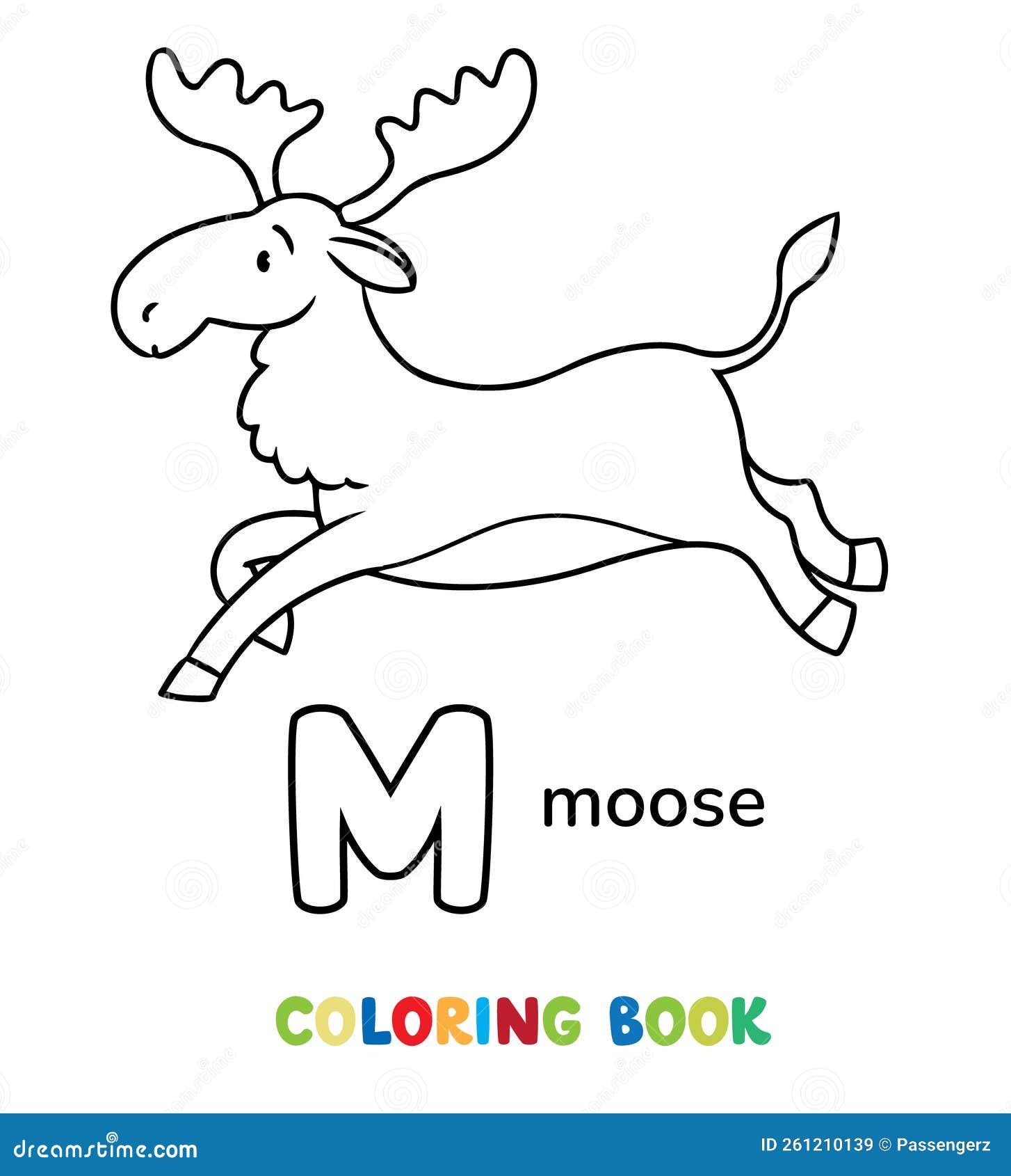 Baby moose coloring page stock illustrations â baby moose coloring page stock illustrations vectors clipart