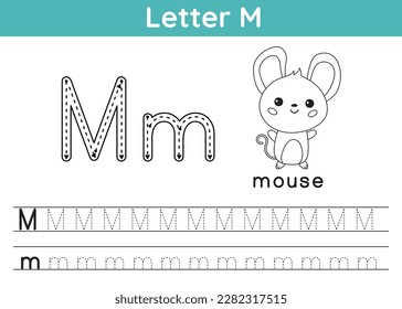 Letter m coloring page images stock photos d objects vectors