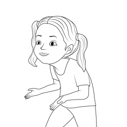 Megan coloring pages for kids