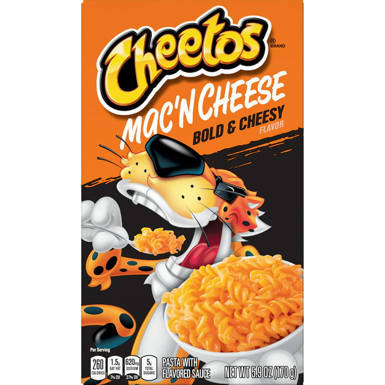 Cheetos bold cheesy flavor macn cheese oz