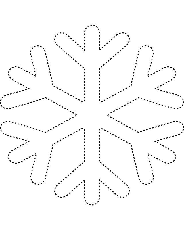 Snowflake coloring pages kids crafts and worksheets for preschooltoddler and kindergarten