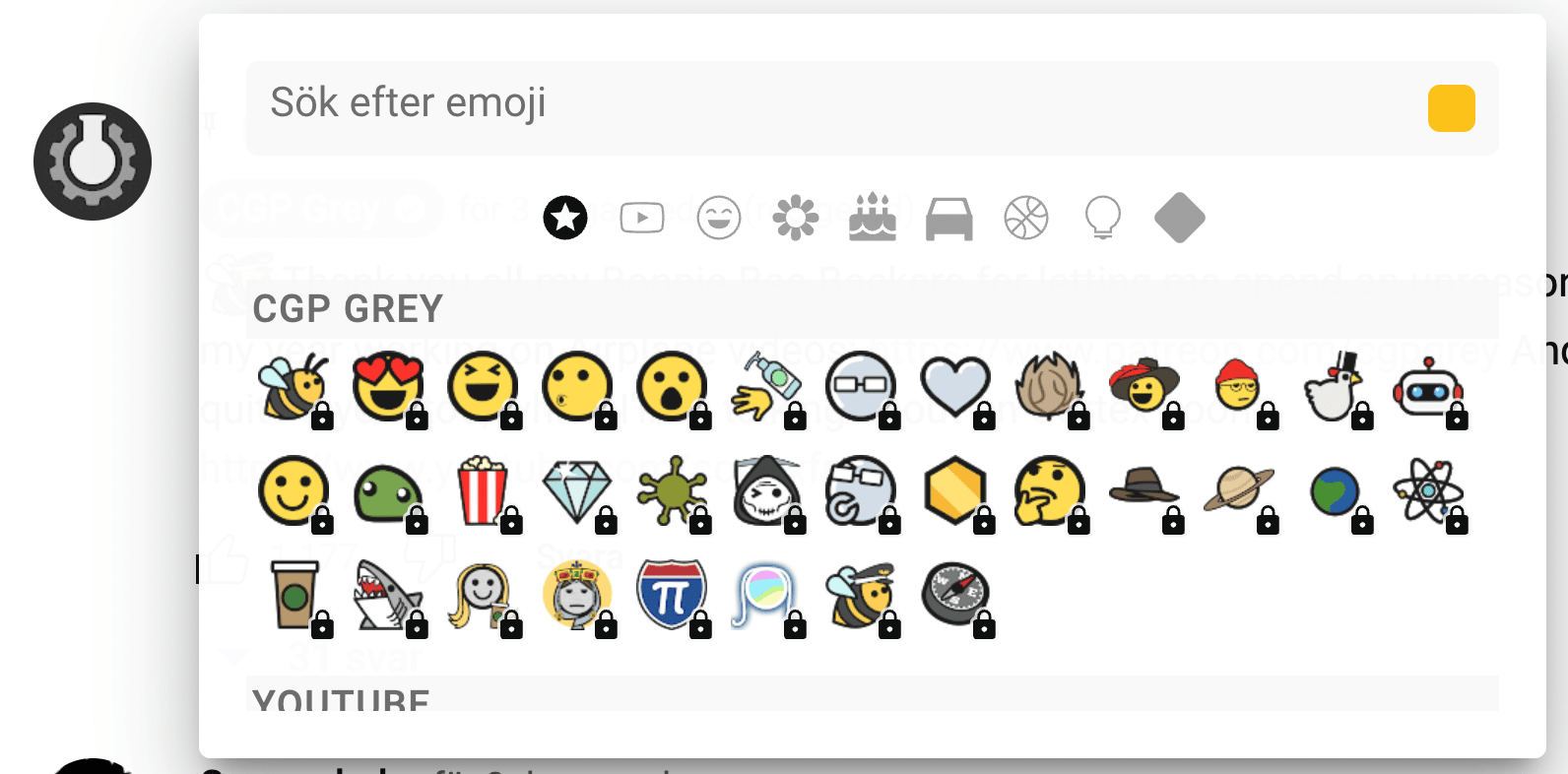 Emoji timeline