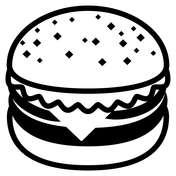Mcdonalds food coloring page free printable coloring pages