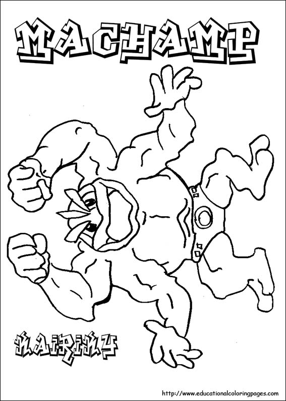 Coloring pages for kids pokemon coloring pages
