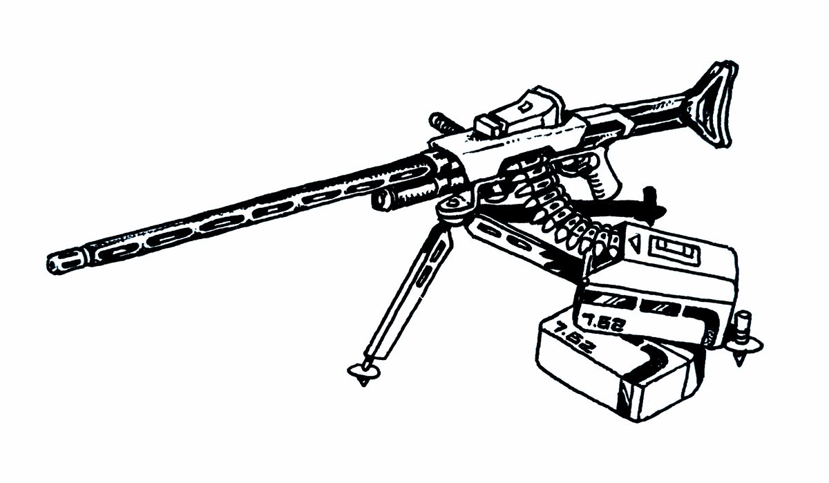 Machine gun star frontiers wiki