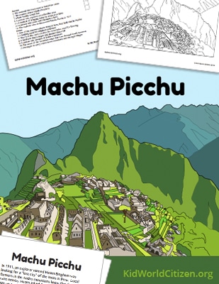 Machu picchu reading and activities learn about the incas