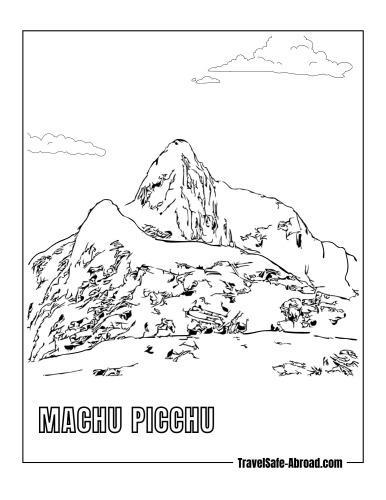 Free peru coloring pages for download printable pdf