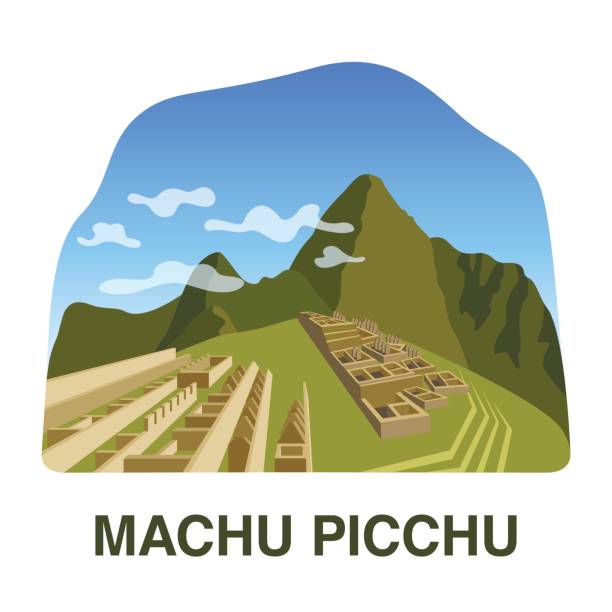 Machu picchu stock illustrations royalty