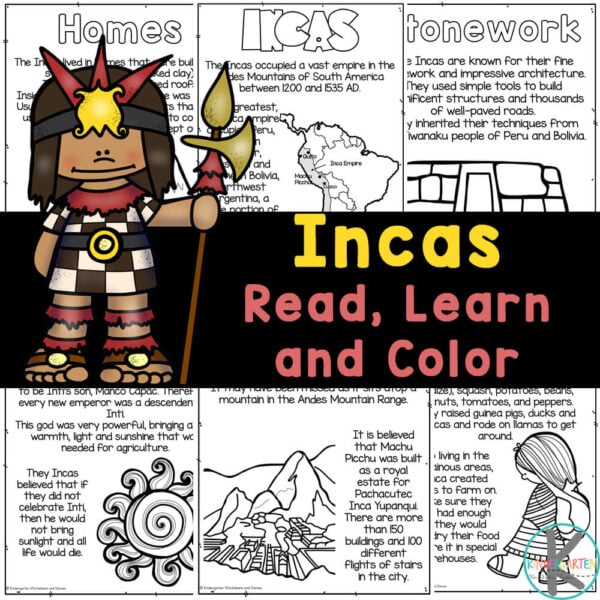 Free printable inca coloring pages for kids