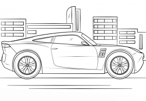 Cars coloring pages for kids mack truck