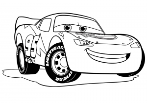 Cars coloring pages for kids mack truck