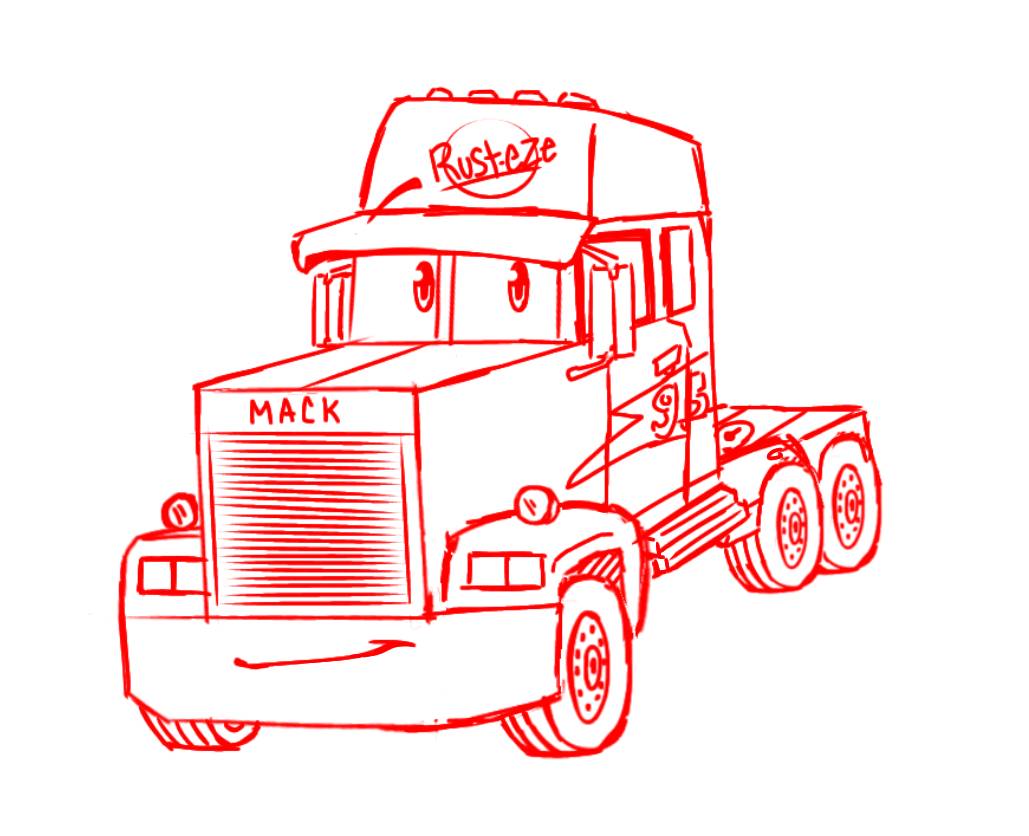Mack wip by bloomdamuffin on