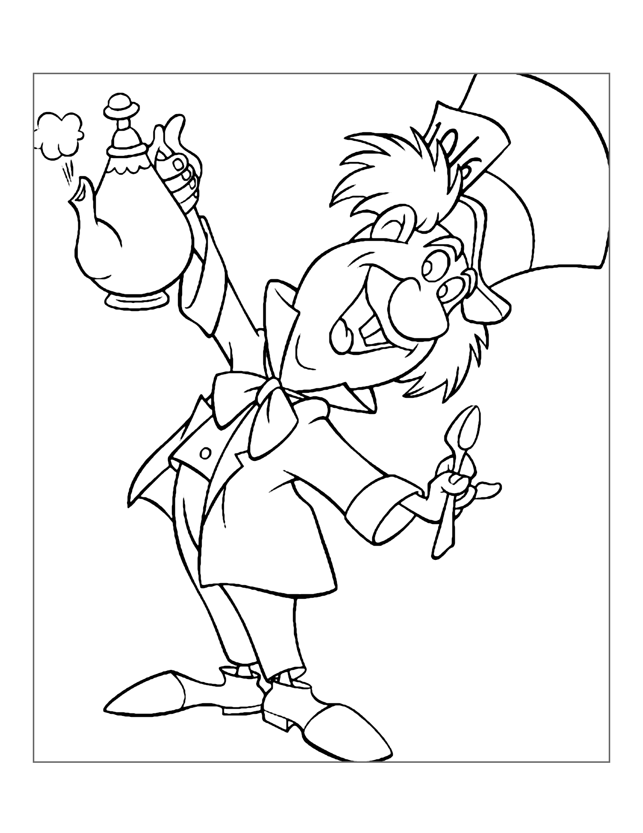 Alice in wonderland pages â printable pages