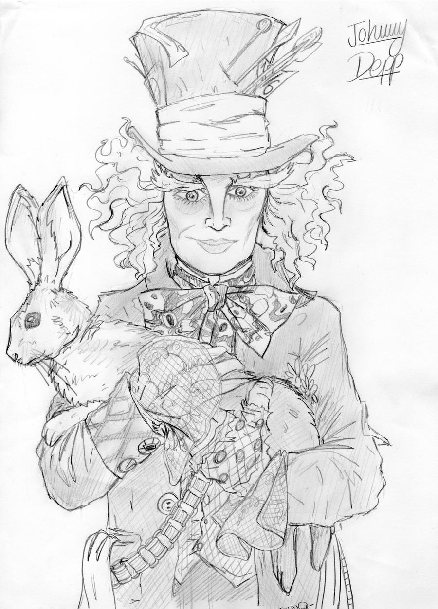 Mad hatter by giuliadrawsstuff on