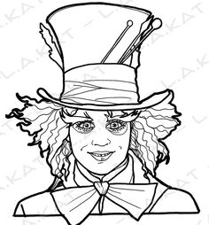 Mad hatter ideas mad hatter hatter mad hatter drawing
