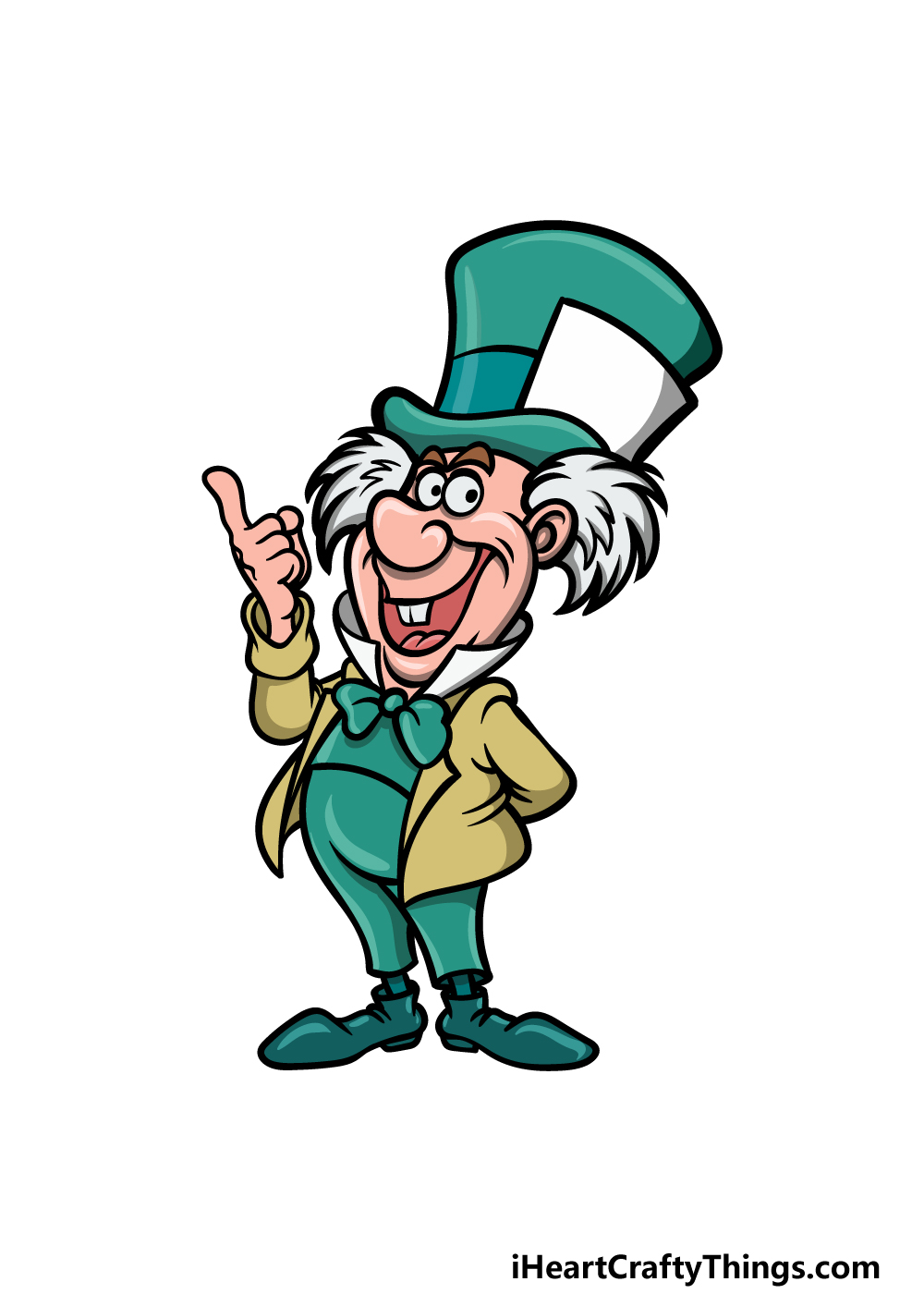 Mad hatter drawing