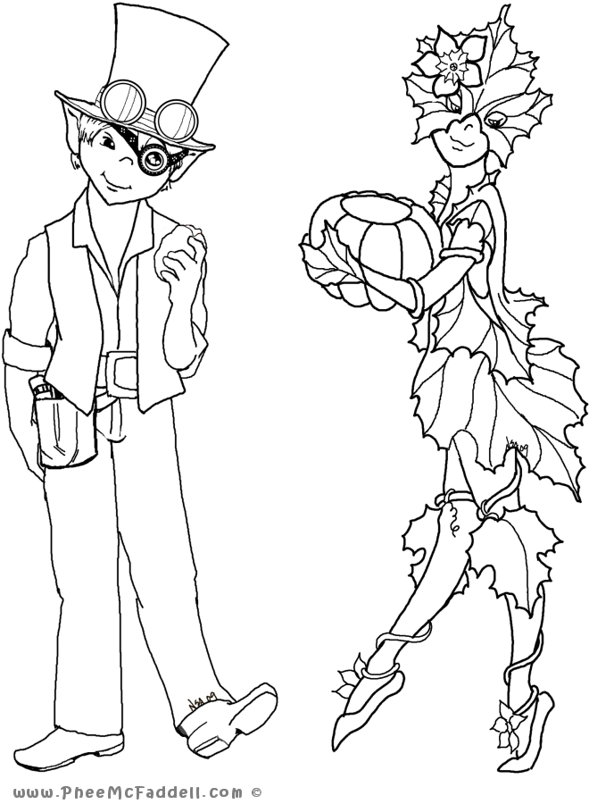 Snail nessa coloring page