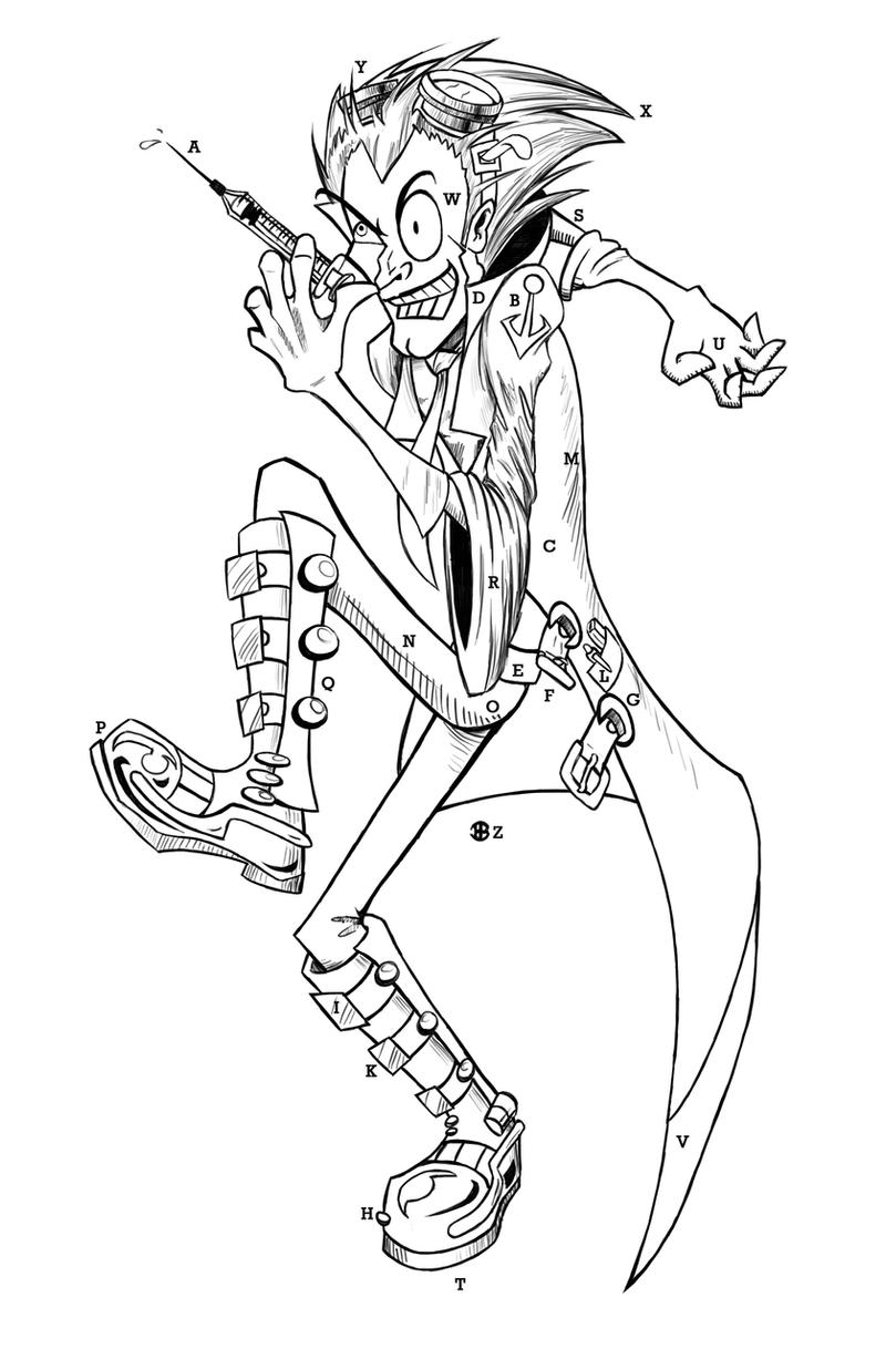 Mad scientist by delusionalhero on