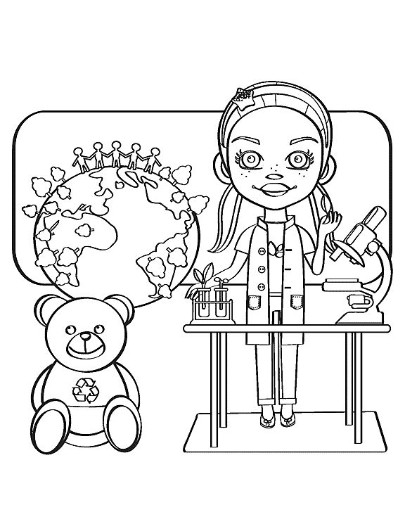 Httpkidsniehsnihgovassetsimagescoloringscienvirongirlbiologistxgif mad scientist party cool coloring pages coloring pages inspirational