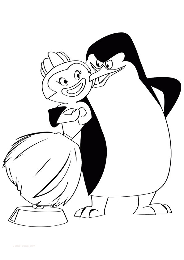 Coloring pages penguins of madagascar coloring pages
