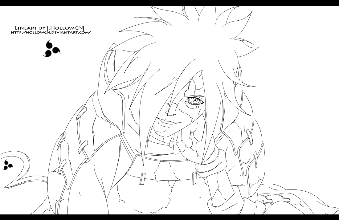 Uchiha madara by hollowcn on