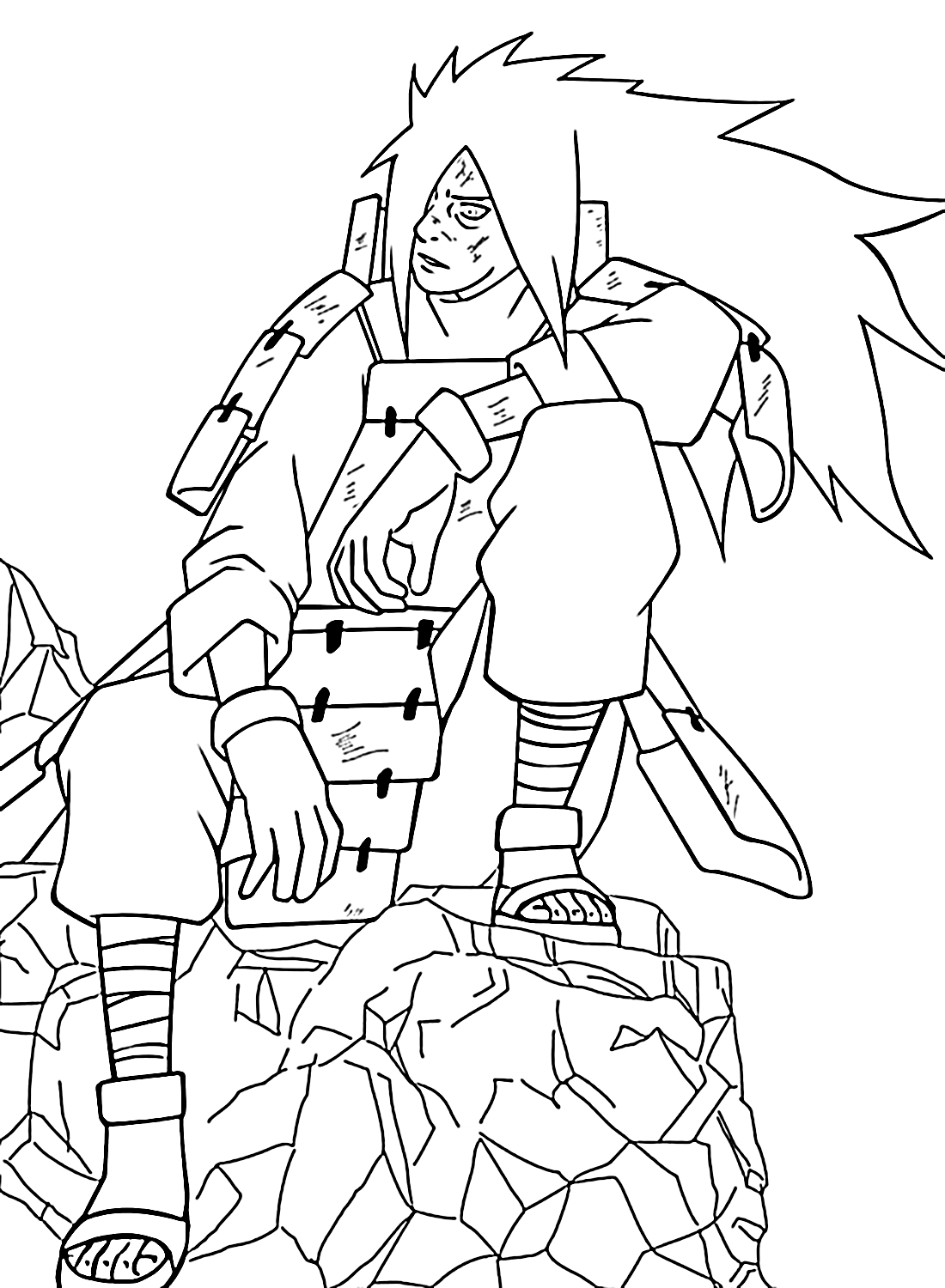 Madara uchiha to color
