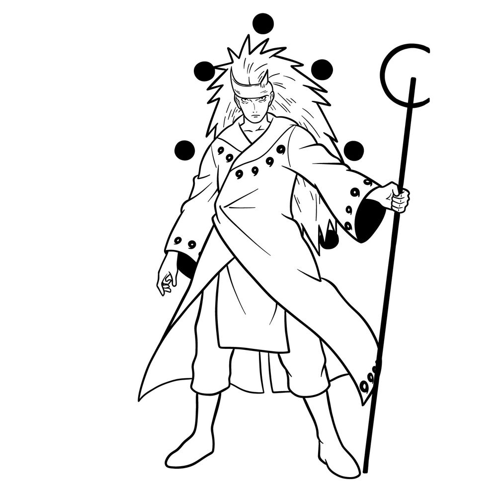 Madara uchiha drawings