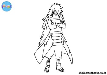 Free madara uchiha coloring pages for kids printable worksheets mcpo