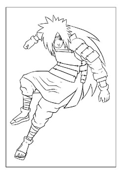 Nurture imagination explore naruto manga coloring pages collection