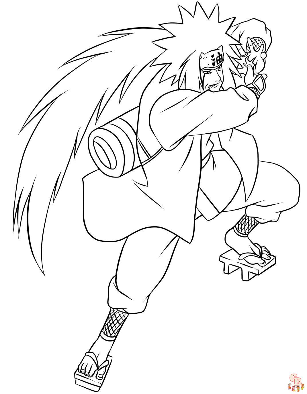 Free naruto coloring pages for kids and adults