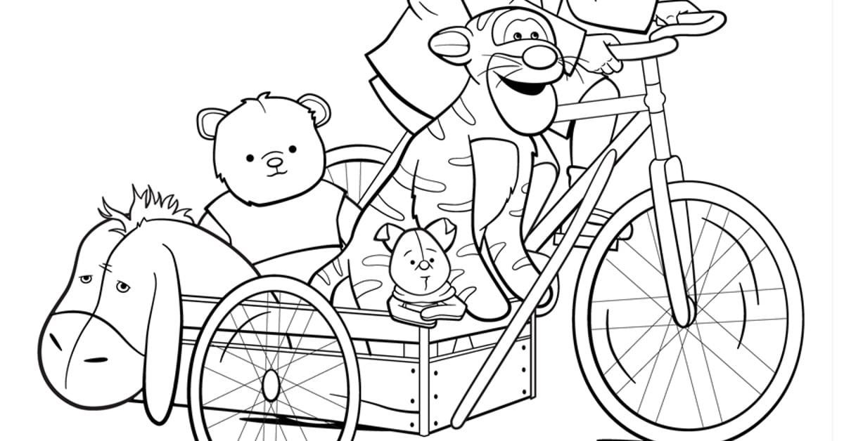 Madeline coloring page from disney christopher robin