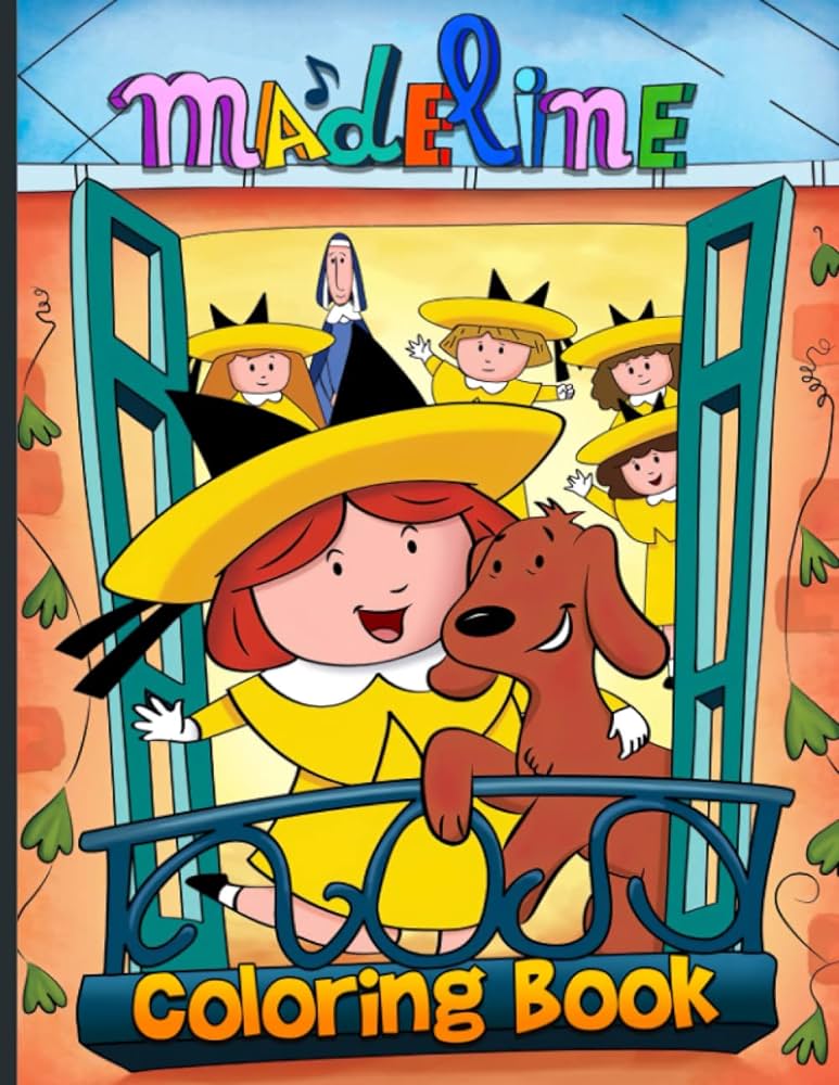 Madeline coloring book a unique amazing on