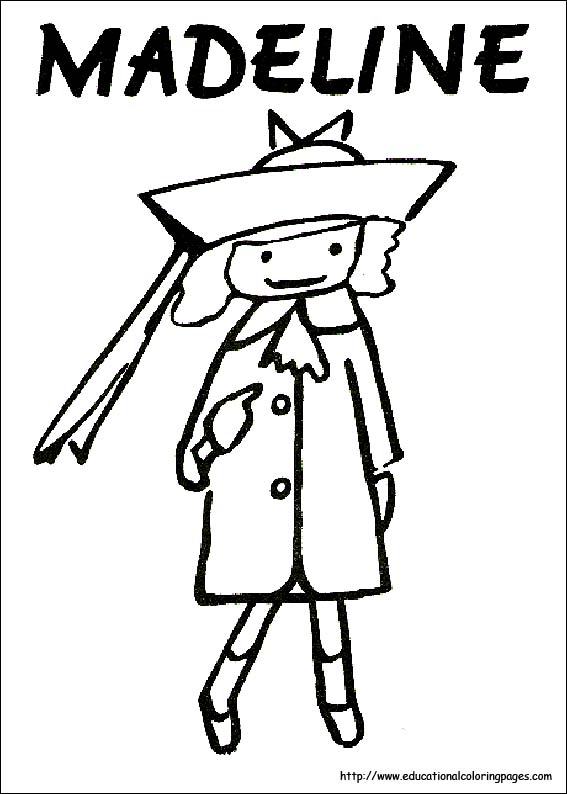 Madeline coloring