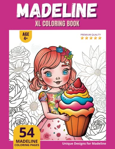 Madeline coloring book perfect personal name gift
