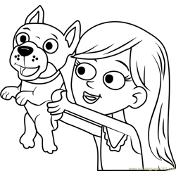 Madeline coloring pages for kids
