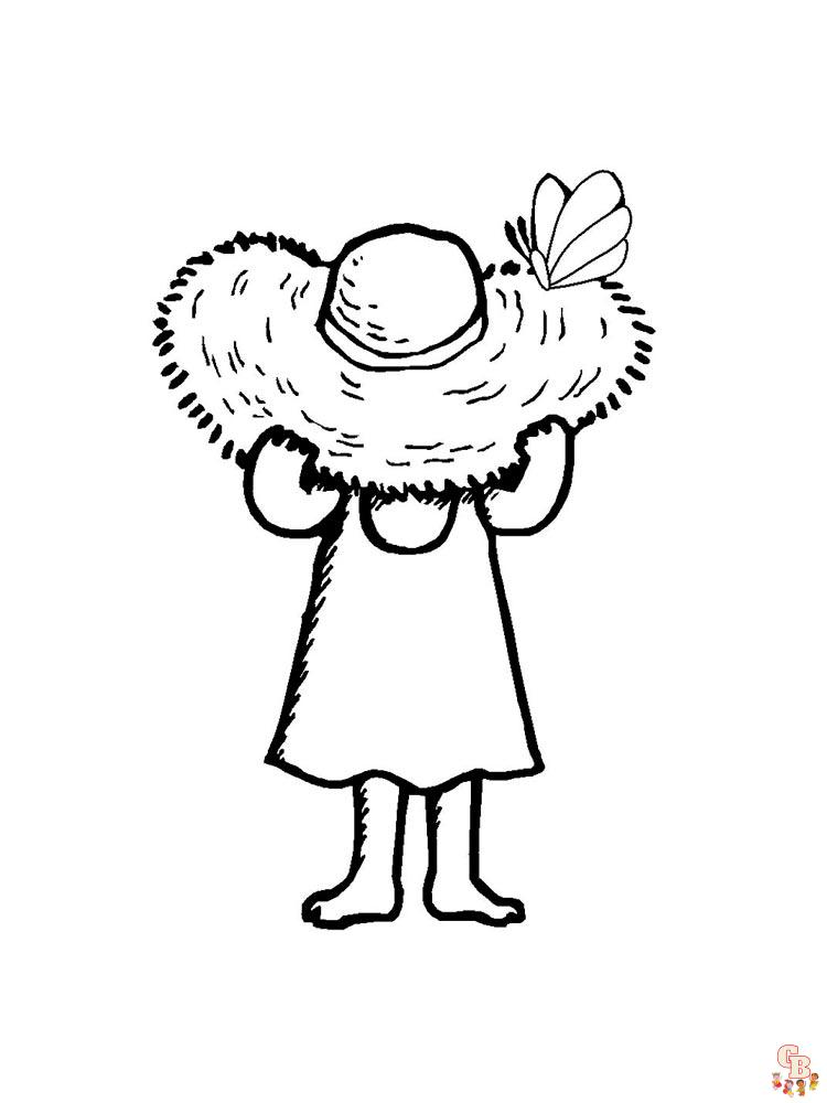 Explore fun creative hat coloring pages for kids