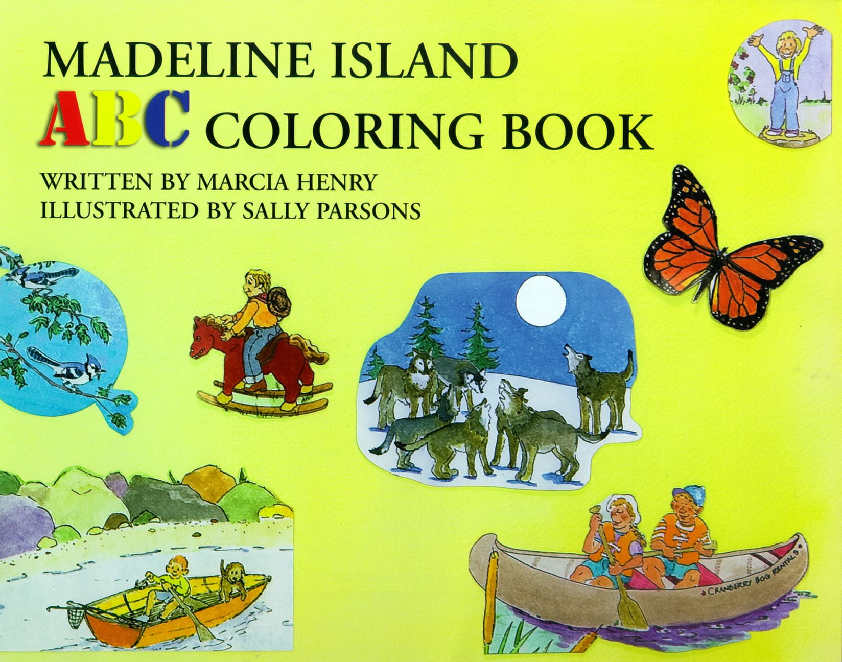 Madeline island abc coloring book paperback