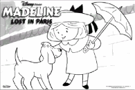 Pudgy bunnys madeline coloring pages